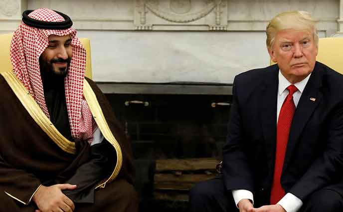 যুক্তরাষ্ট্রের সঙ্গে প্রতিরক্ষা চুক্তির পথে সৌদি আরব