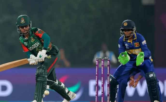 শ্রীলঙ্কার কাছে ৭ রানের হৃদয় ভাঙা হার মেয়েদের