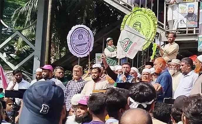 কালকের মধ্যে জুলাই সনদের আদেশ না হলে মঙ্গলবার ঢাকায় জনস্রোত হবে, ইসলামী ৮ দলের হুঁশিয়ারি