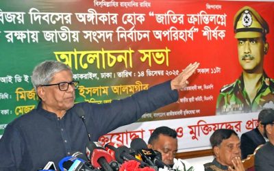 স্বাধীনতাবিরোধিরা এখন ভোল পাল্টে নতুন দেশ গড়ার ভাব দেখাচ্ছে: মির্জা ফখরুল