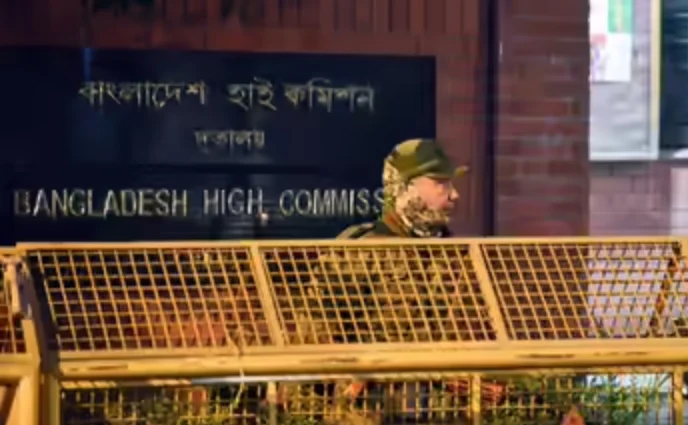 দিল্লিতে বাংলাদেশ হাইকমিশনের ভিসা সেবা বন্ধ ঘোষণা