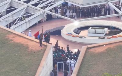 রাষ্ট্রীয় মর্যাদায় খালেদা জিয়ার দাফন সম্পন্ন