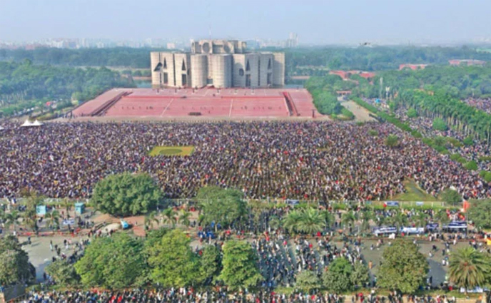 শোক, শ্রদ্ধায় মহিমান্বিত বিদায়
