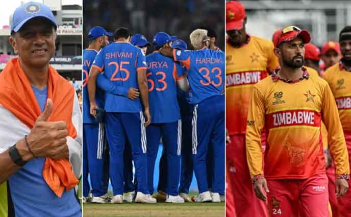 ফাইনালে ভারত-জিম্বাবুয়ে লড়াই দেখতে চান দ্রাবিড়