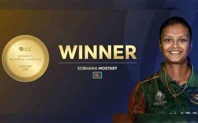 আইসিসির মাসসেরা বাংলাদেশের সোবহানা