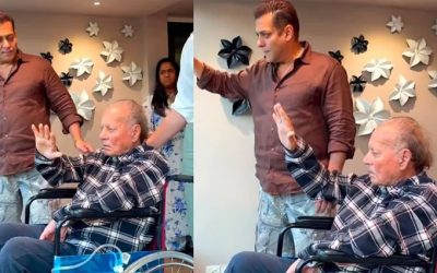 এবারও নিরাশ করেননি সালমান, দেখা দিলেন অসুস্থ বাবাকে নিয়ে