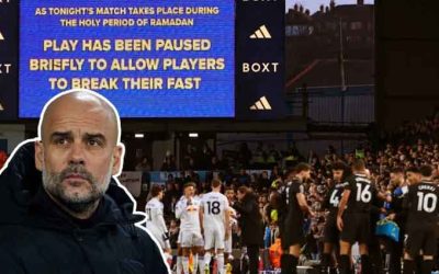 ইফতারের বিরতিতে দর্শকদের দুয়ো, গার্দিওলার নিন্দা