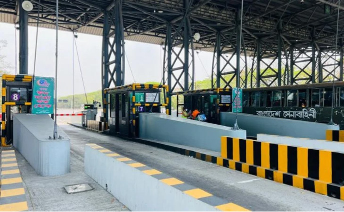 পদ্মা সেতুতে ২৪ ঘণ্টায় টোল আদায় ৪ কোটি ৮০ লাখ টাকা