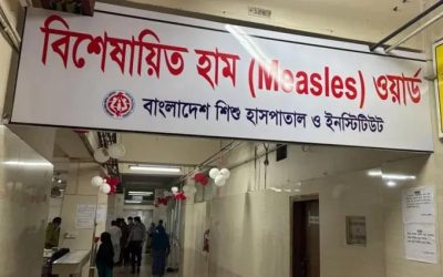 হাম ও হামের উপসর্গ নিয়ে এক দিনে রেকর্ড ১৭ জনের মৃত্যু