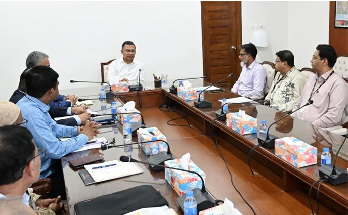 বিআরটি প্রকল্প নিয়ে সভা করলেন প্রধানমন্ত্রী