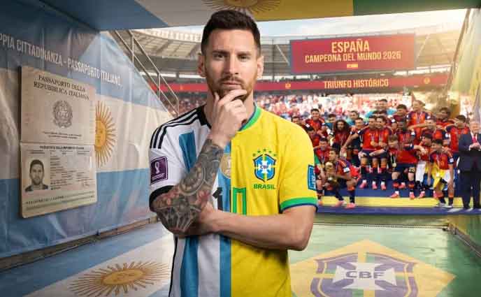মেসি কি তবে ব্রাজিলেরও? গবেষণায় উঠে এলো নতুন তথ্য