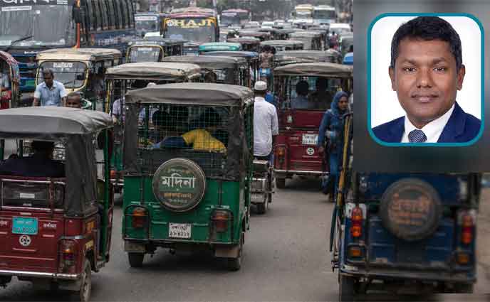 সড়ক ব্যবস্থাপনায় নতুন সংকট ‘নীরব ঘাতক’ ব্যাটারিচালিত রিকশা